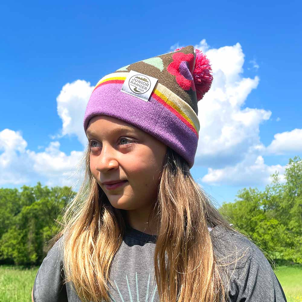 Flower Bouquet Stocking Cap - Junior Ranger Gear