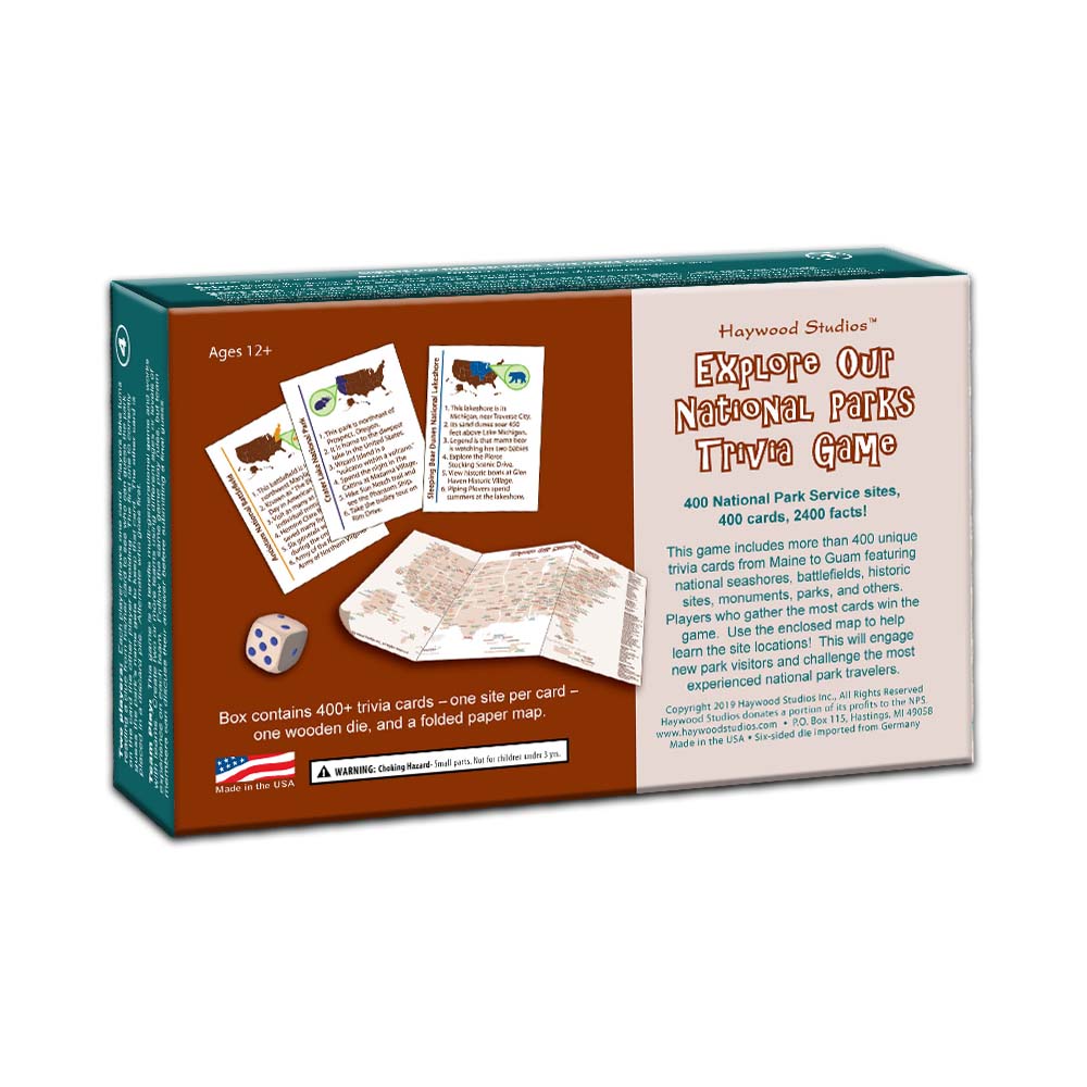 Explore Our National Parks Trivia Game