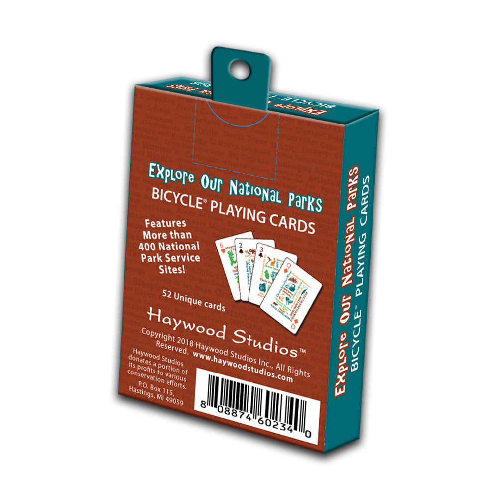 Explore Our National Parks Playing Cards