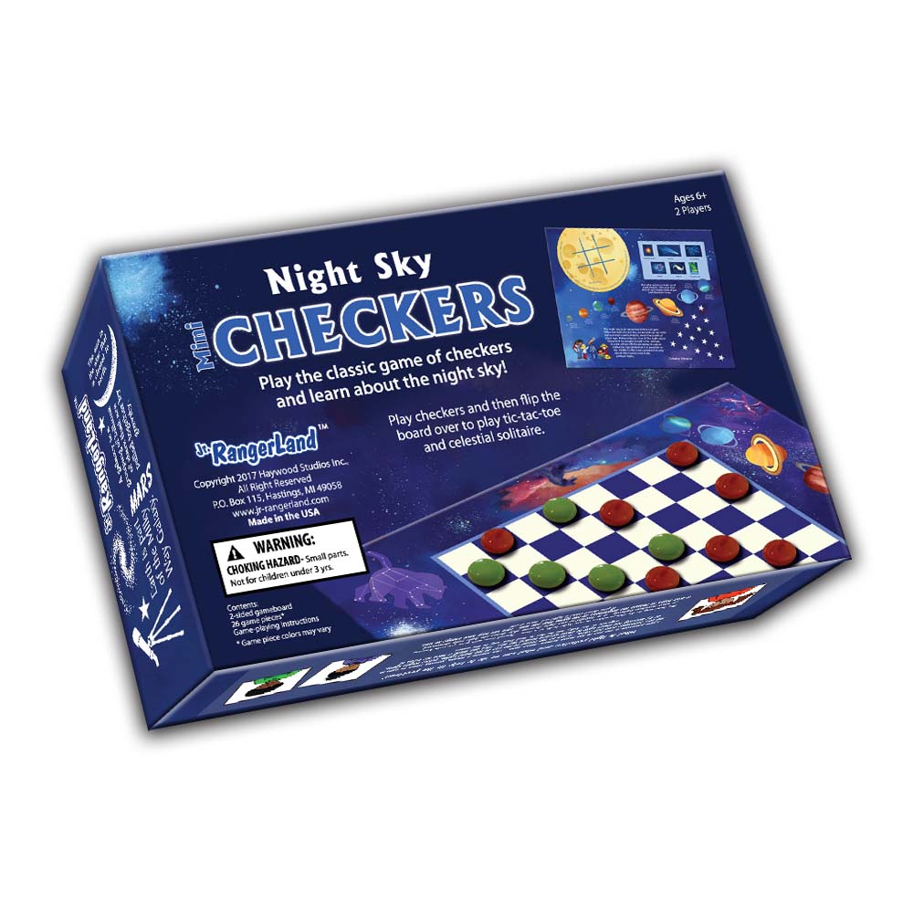 Night Sky Mini Checkers