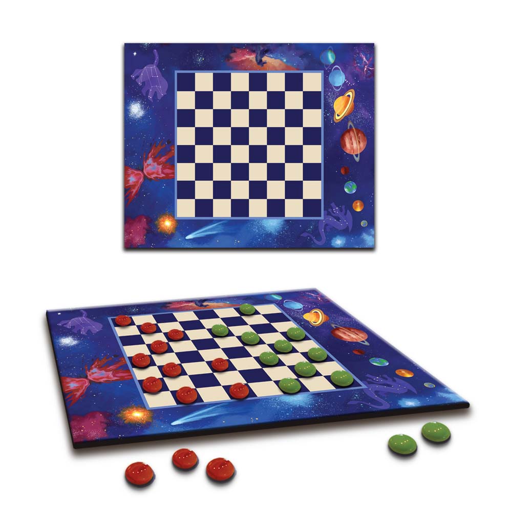 Night Sky Mini Checkers