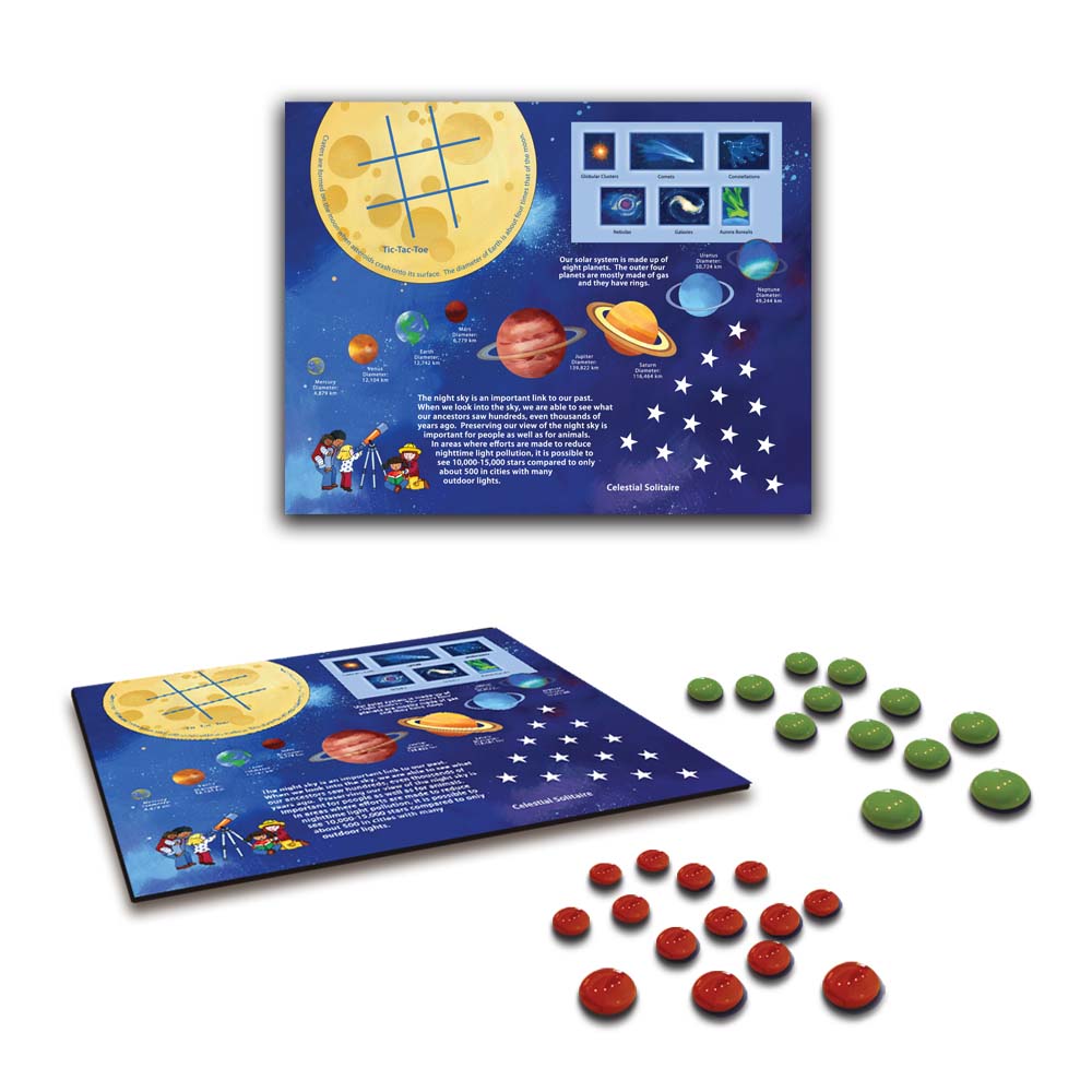 Night Sky Mini Checkers