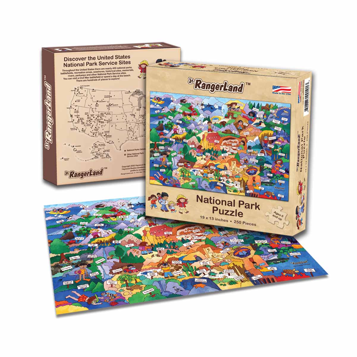 National Park Puzzle - 250 Piece