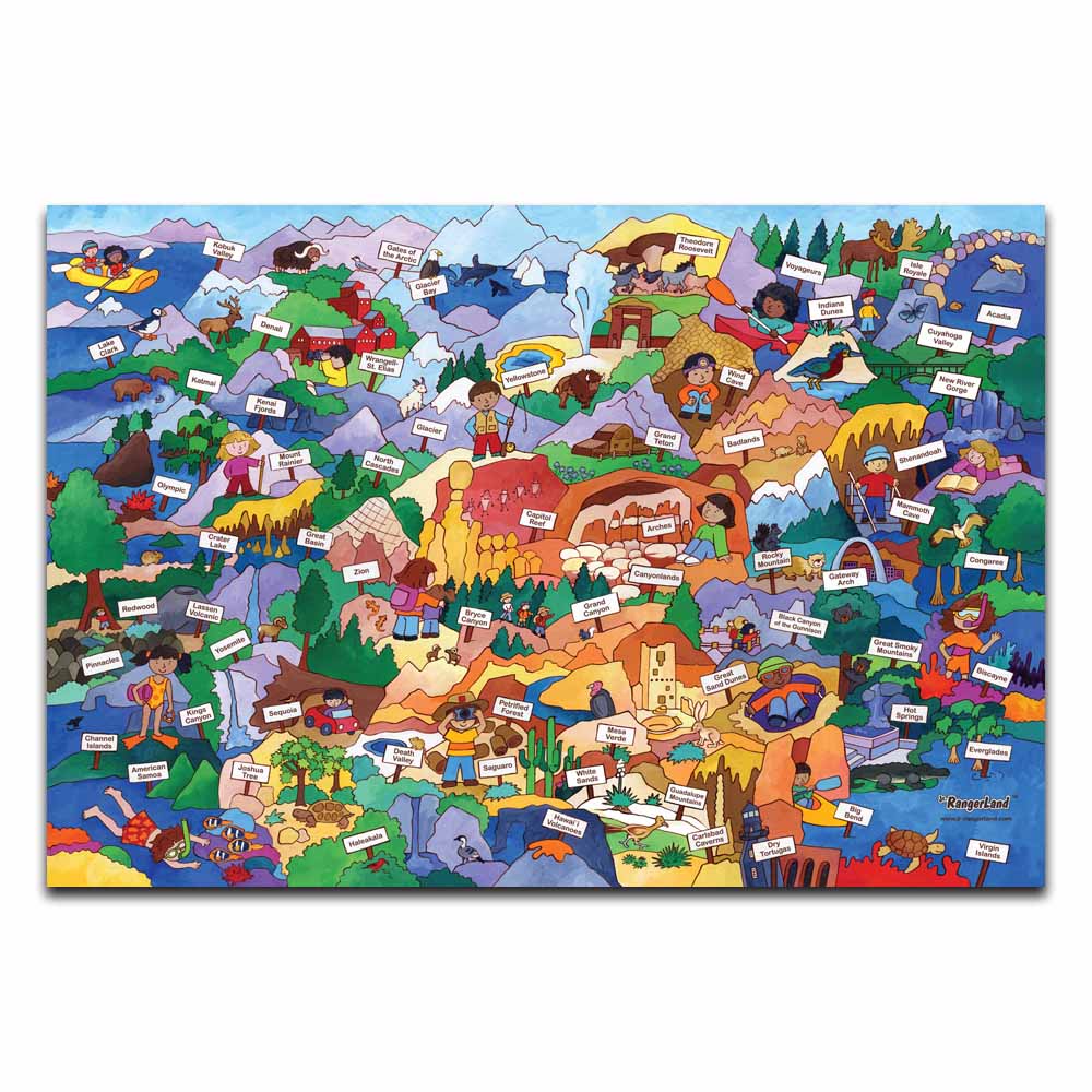 National Park Puzzle - 250 Piece