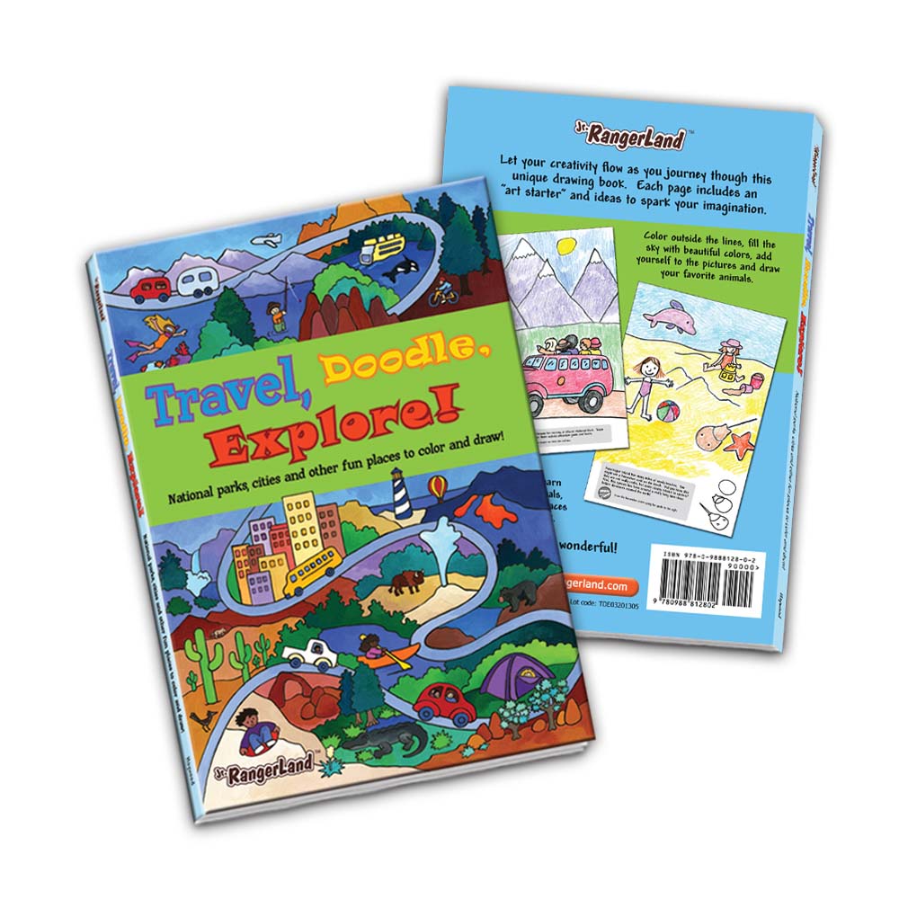 Travel, Doodle, Explore! Activity Book
