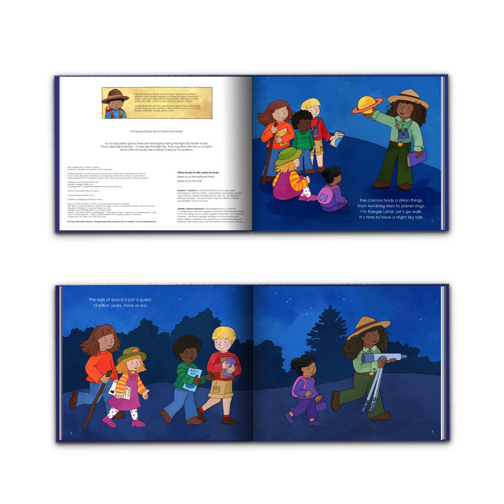 Meet Us Under the Night Sky Picture Book