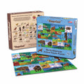 North American Animal Tracks Puzzle - 250 Piece