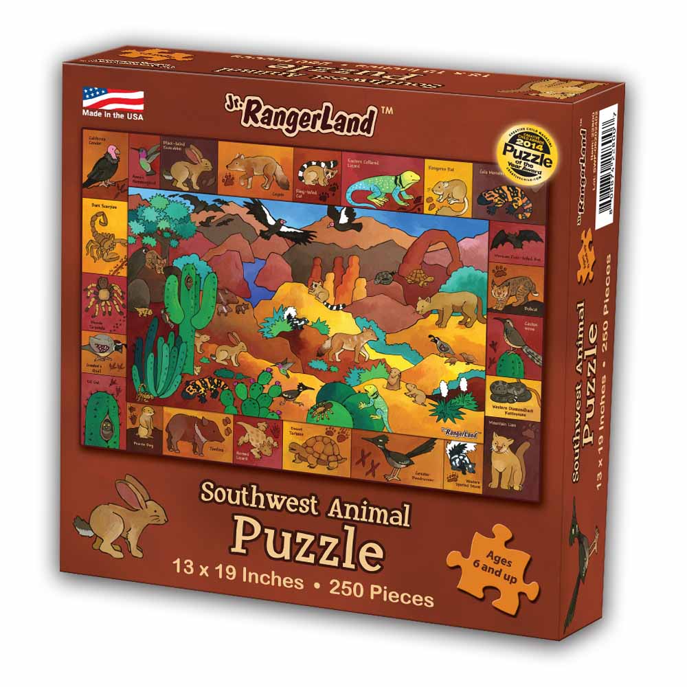 Southwest Animal Puzzle - 250 Piece