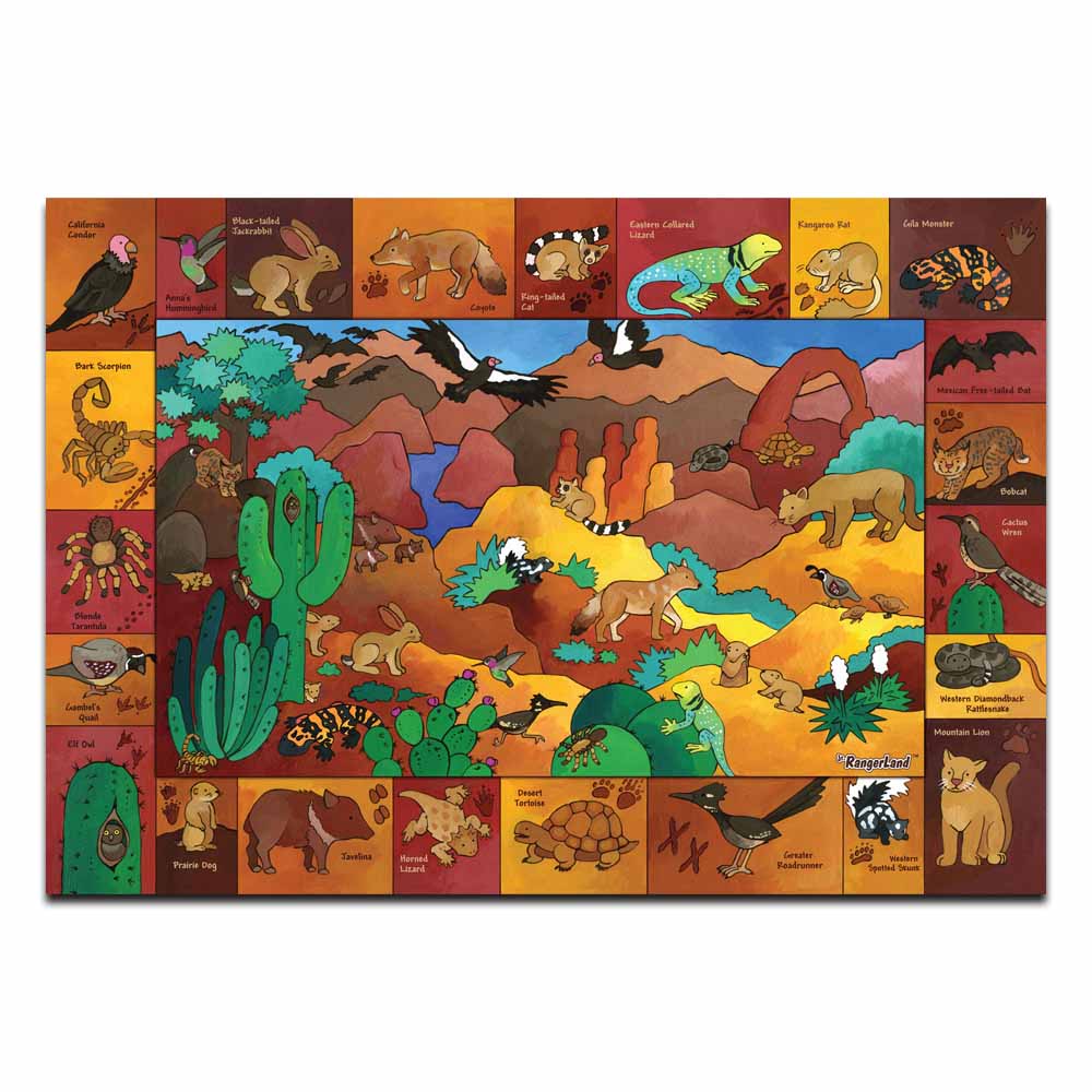 Southwest Animal Puzzle - 250 Piece