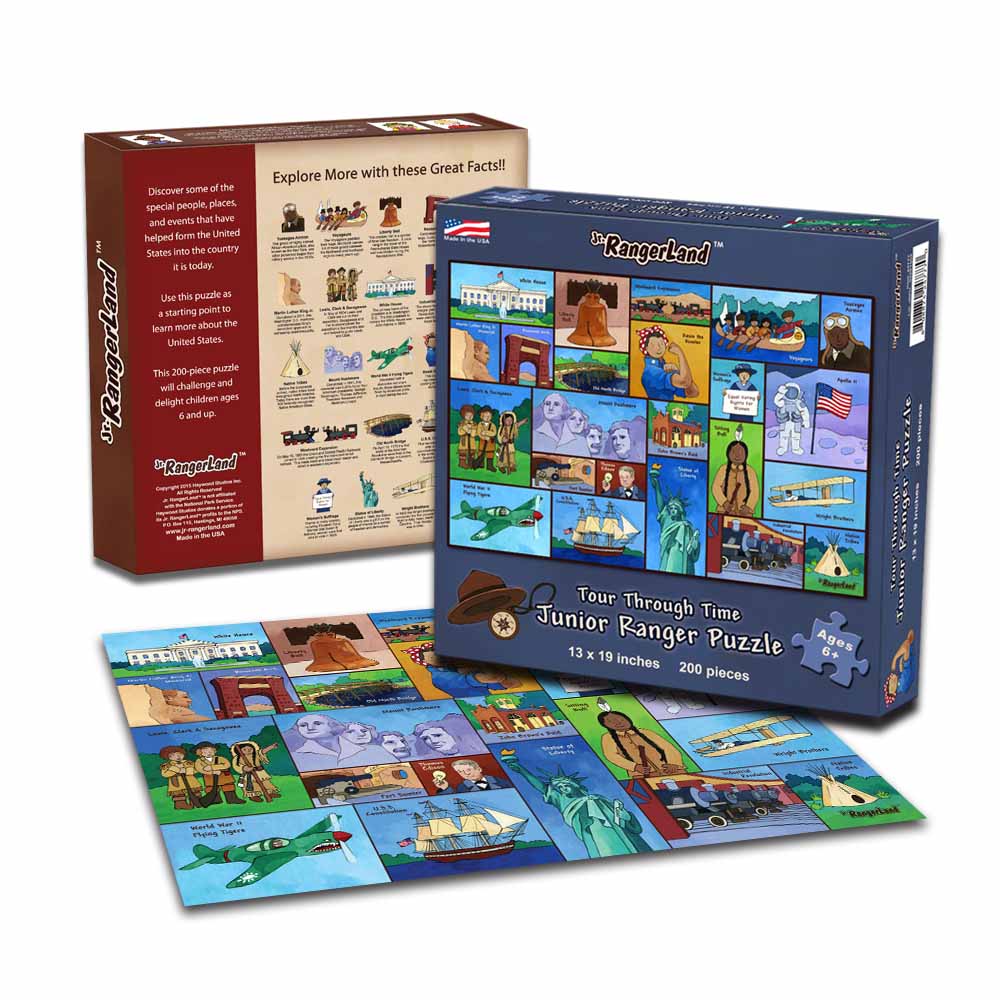 Tour Through Time Puzzle - 200 Piece