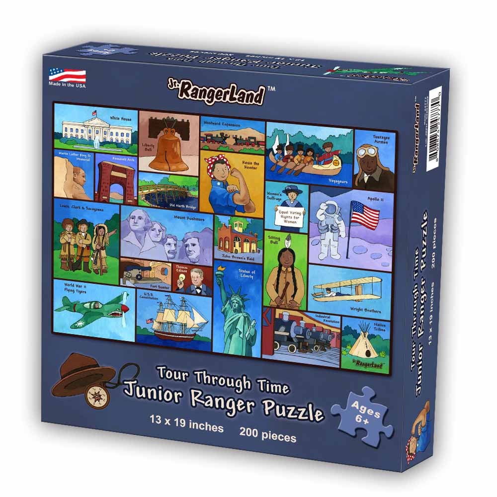 Tour Through Time Puzzle - 200 Piece