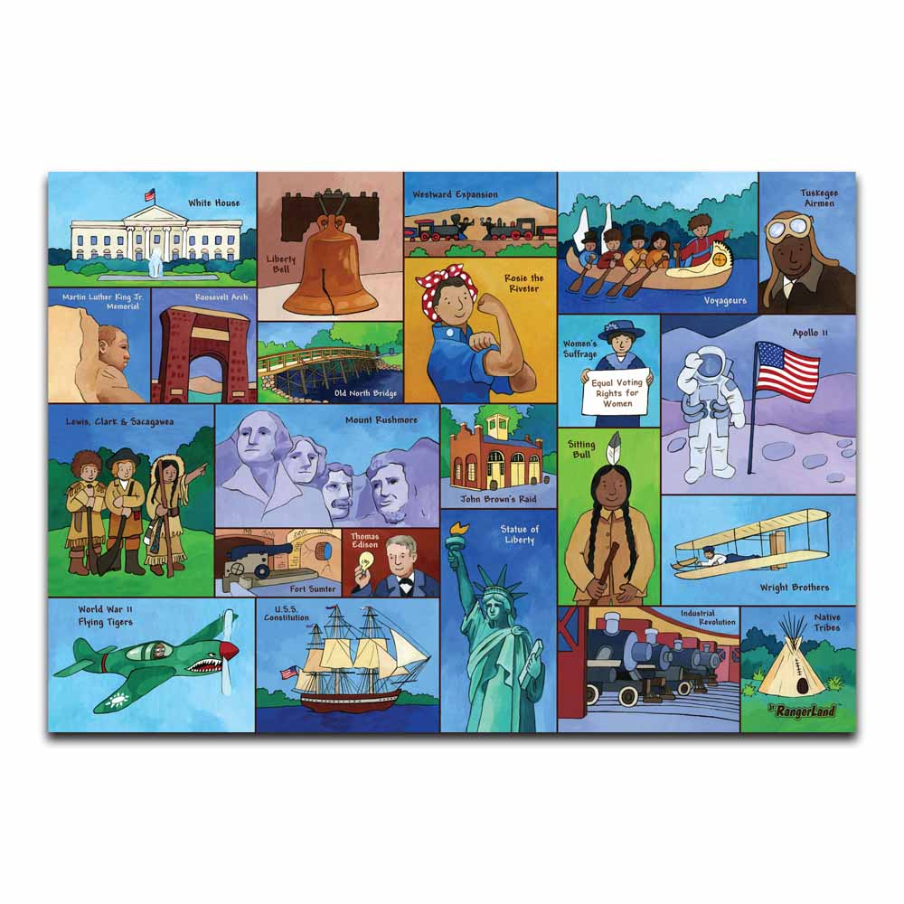 Tour Through Time Puzzle - 200 Piece