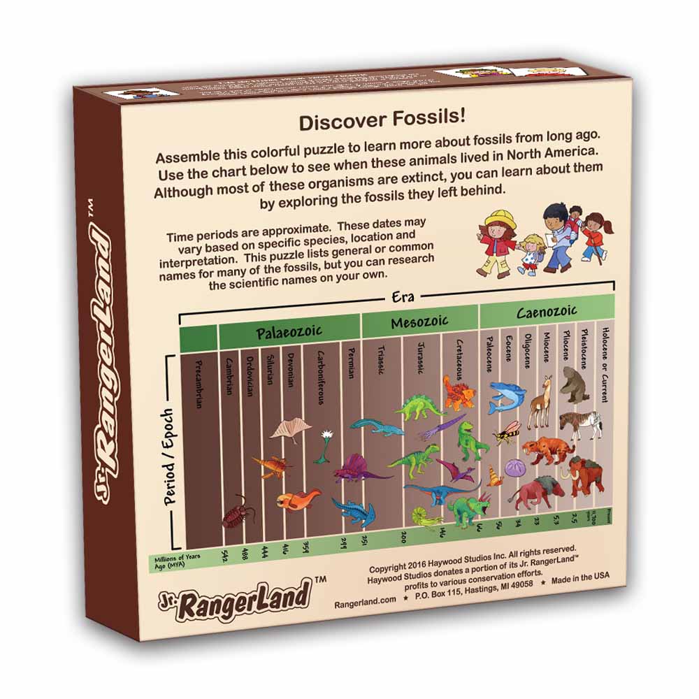 Colossal Fossil Puzzle - 250 Piece