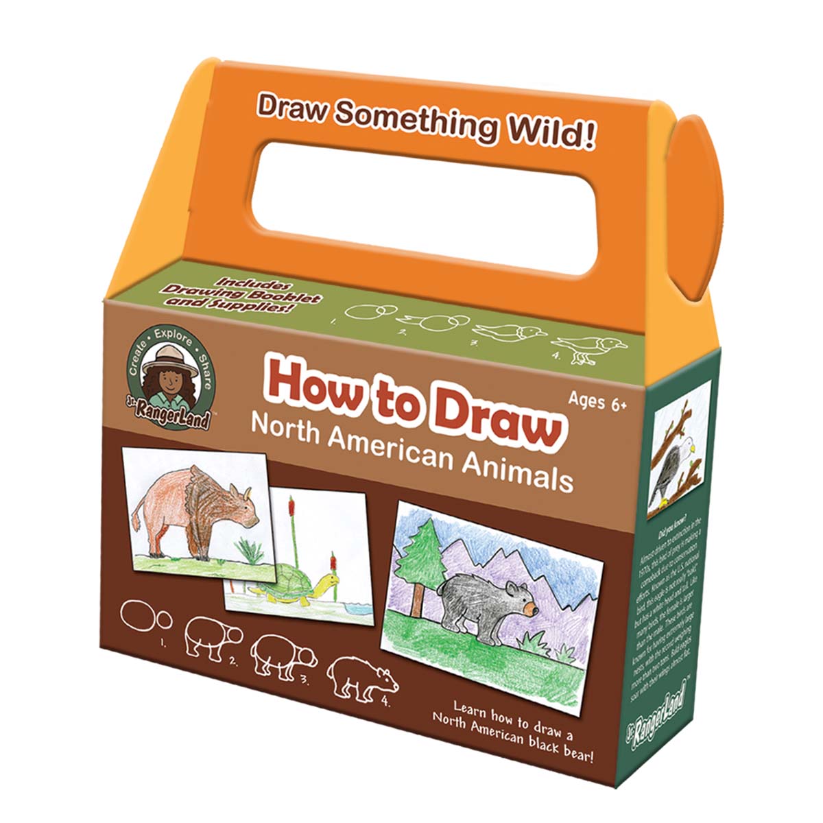 How to Draw North American Animals Art Kit