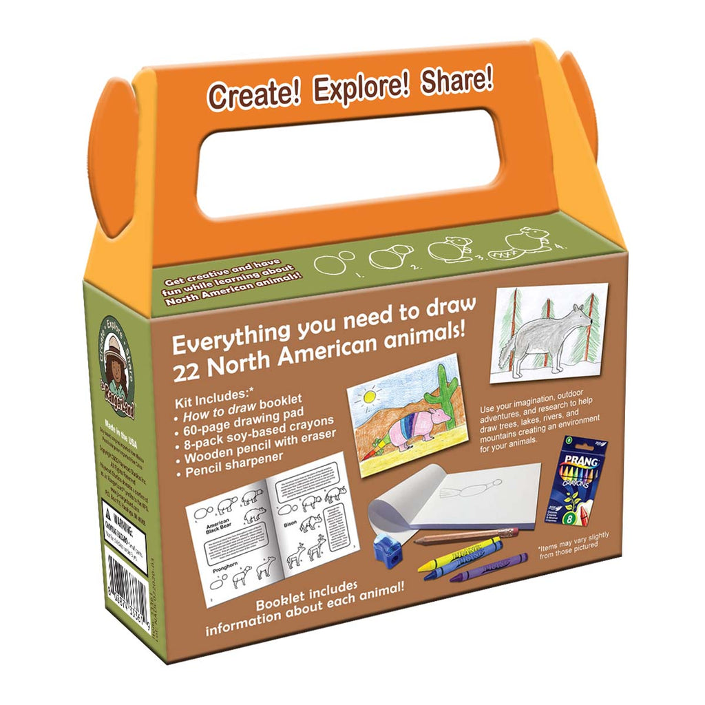 How to Draw North American Animals Art Kit