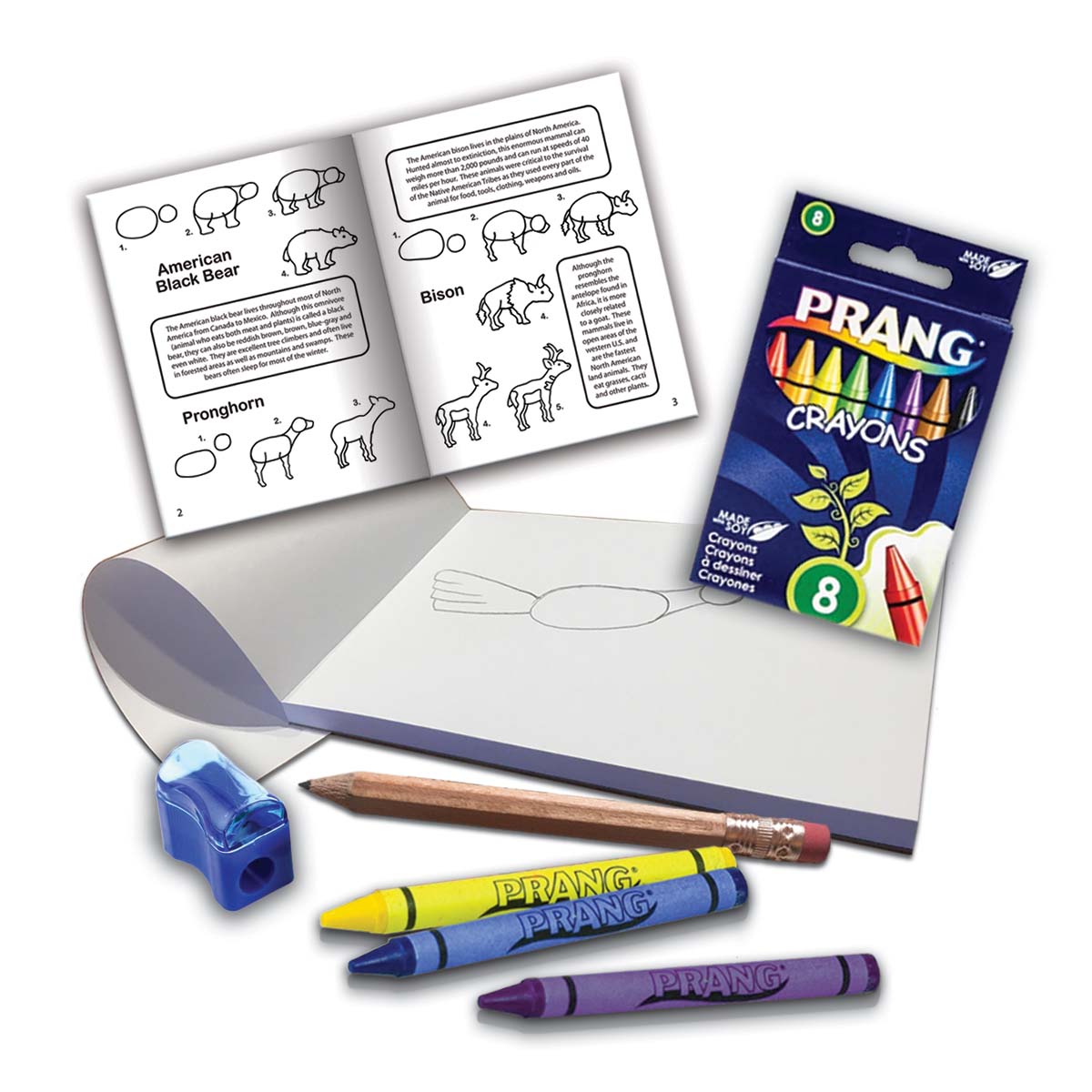How to Draw North American Animals Art Kit