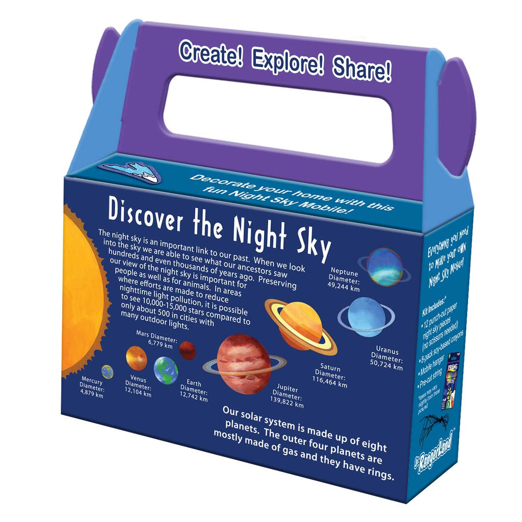 Night Sky Mobile Art Kit