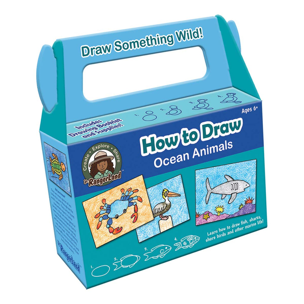 How to Draw Ocean Animals Art Kit