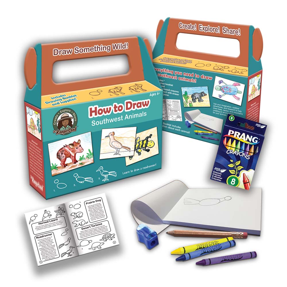 How to Draw Southwest Animals Art Kit