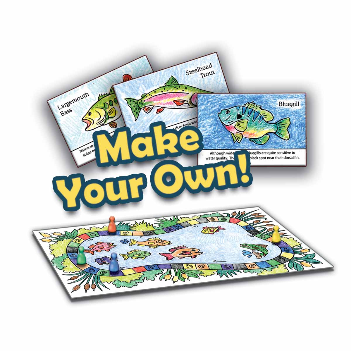 ReelFish Board Game Art Kit