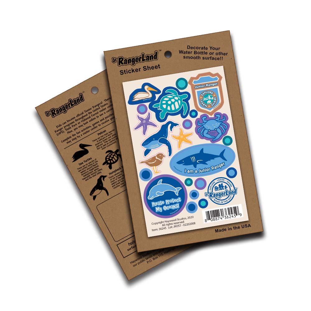 Ocean Animal Sticker Sheet