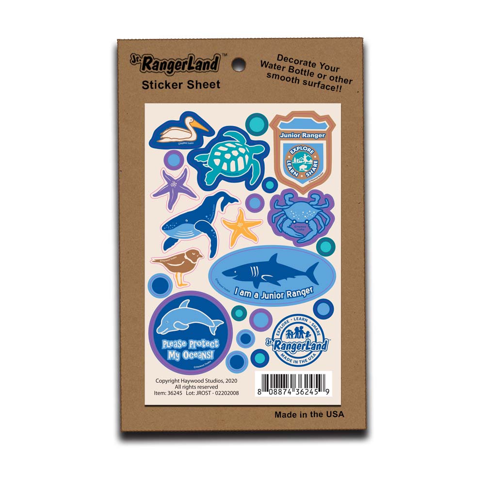 Ocean Animal Sticker Sheet
