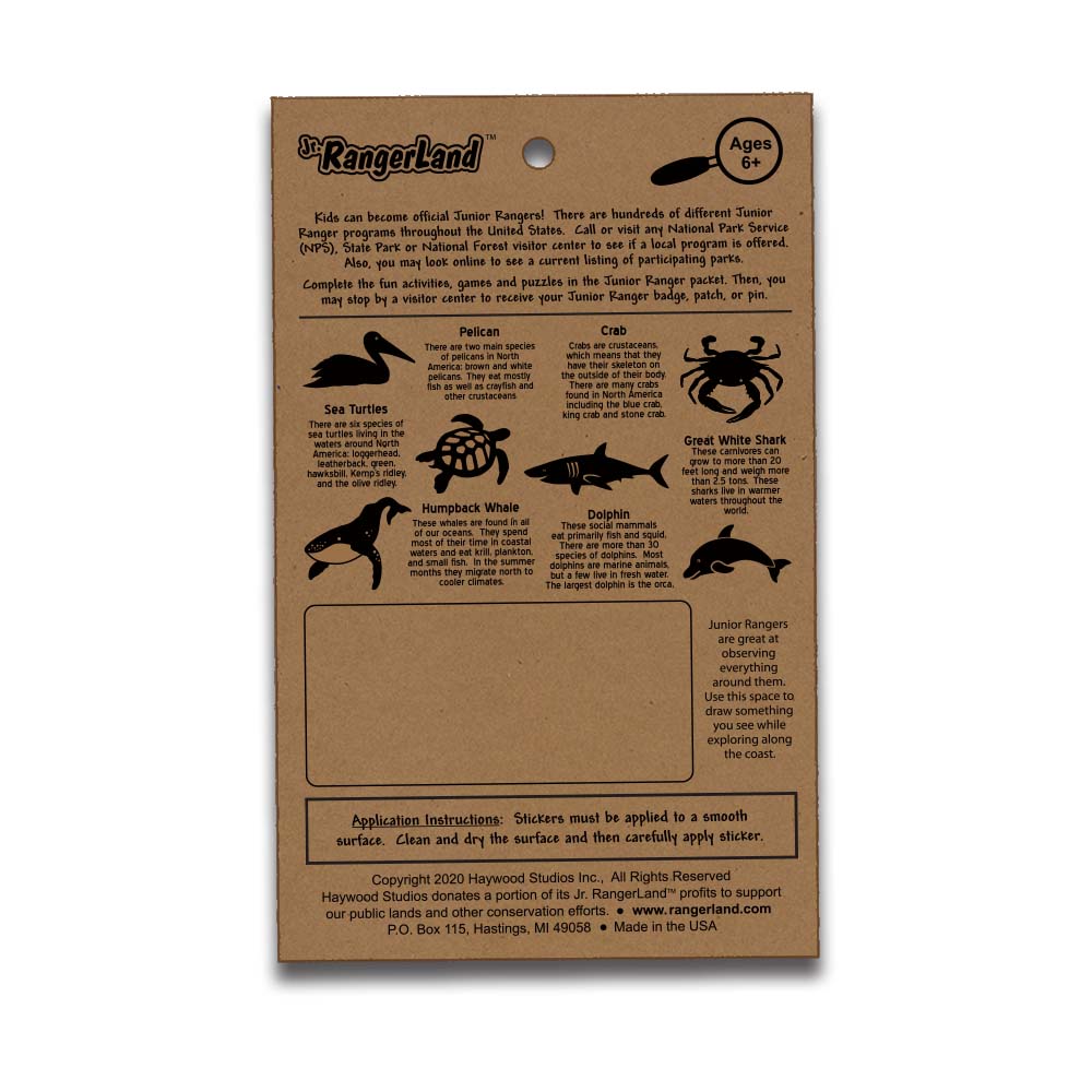 Ocean Animal Sticker Sheet