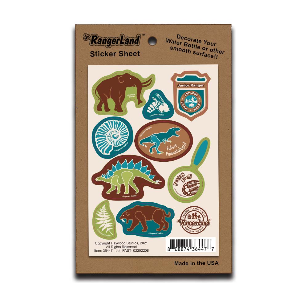 Prehistoric Sticker Sheet