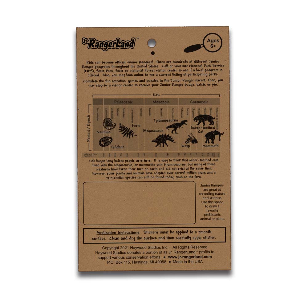 Prehistoric Sticker Sheet