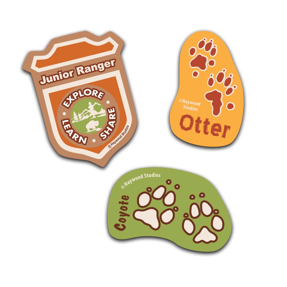 Animal Tracks Sticker Sheet