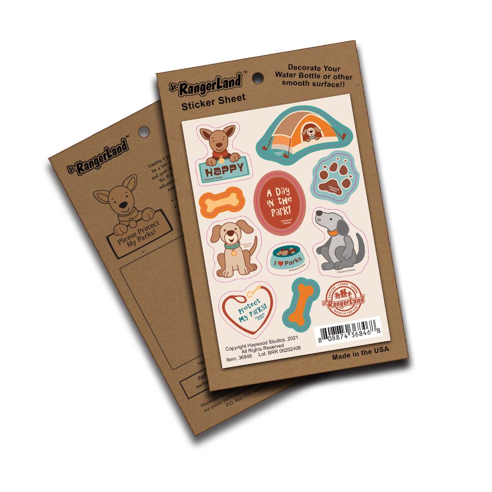 Bark Ranger Sticker Sheet