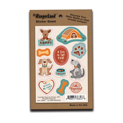 Bark Ranger Sticker Sheet
