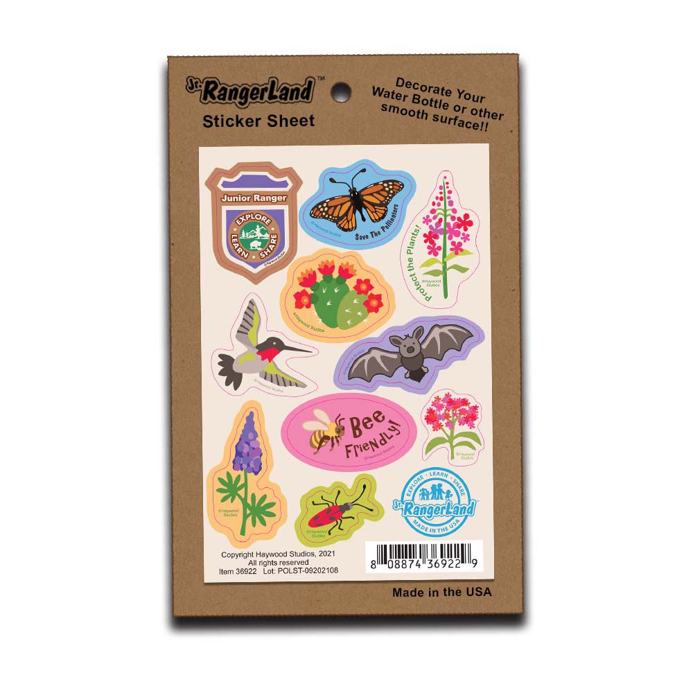 Pollinators Sticker Sheet