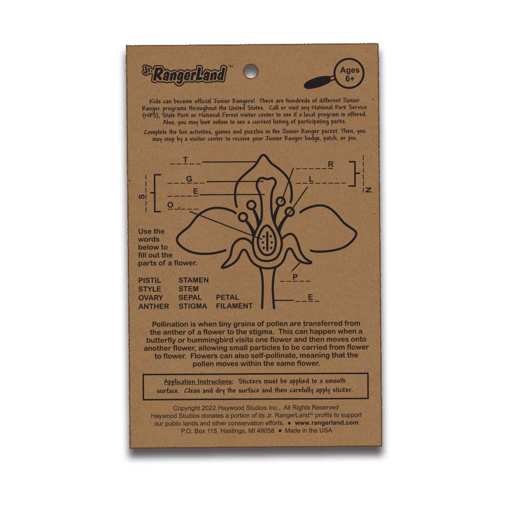Pollinators Sticker Sheet