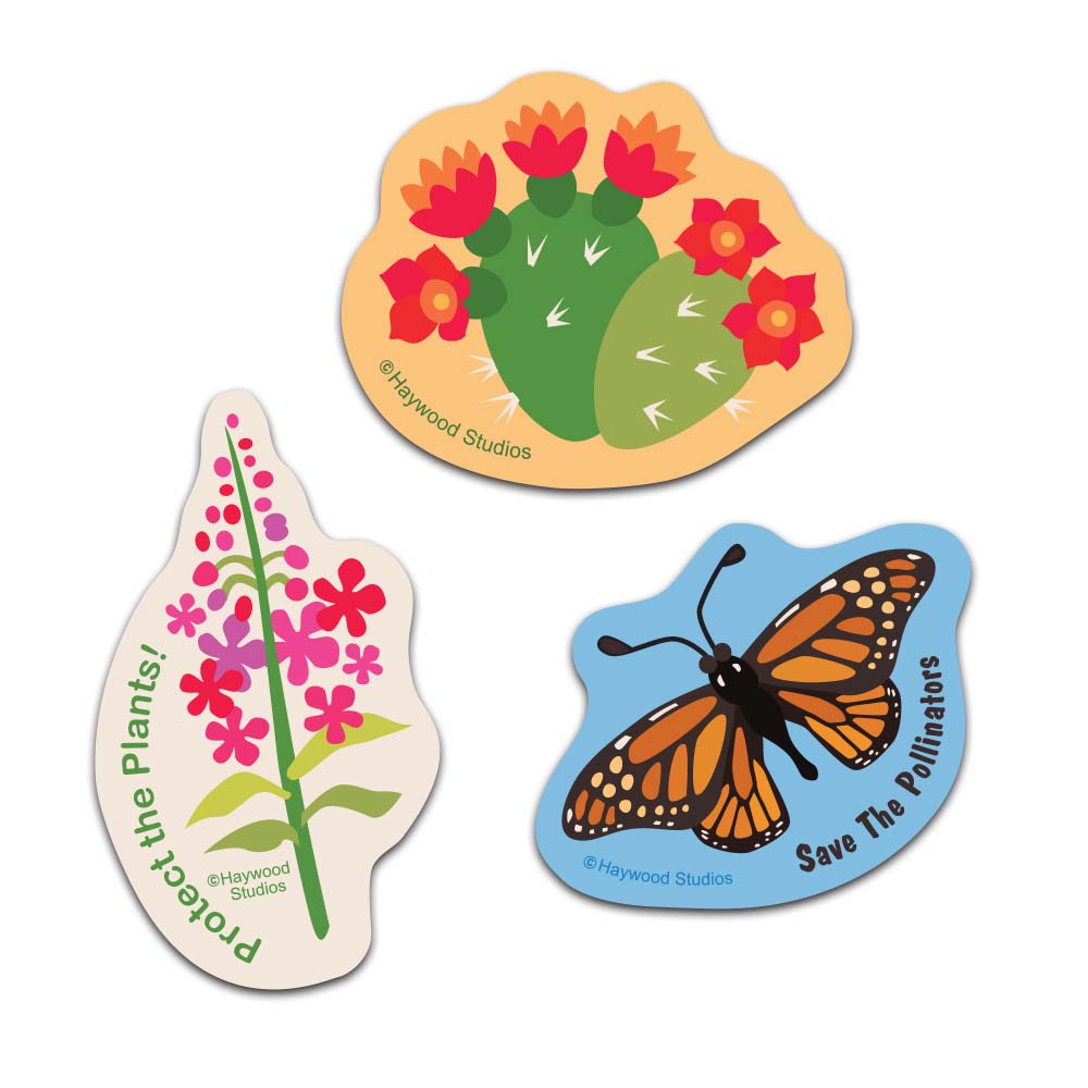 Pollinators Sticker Sheet