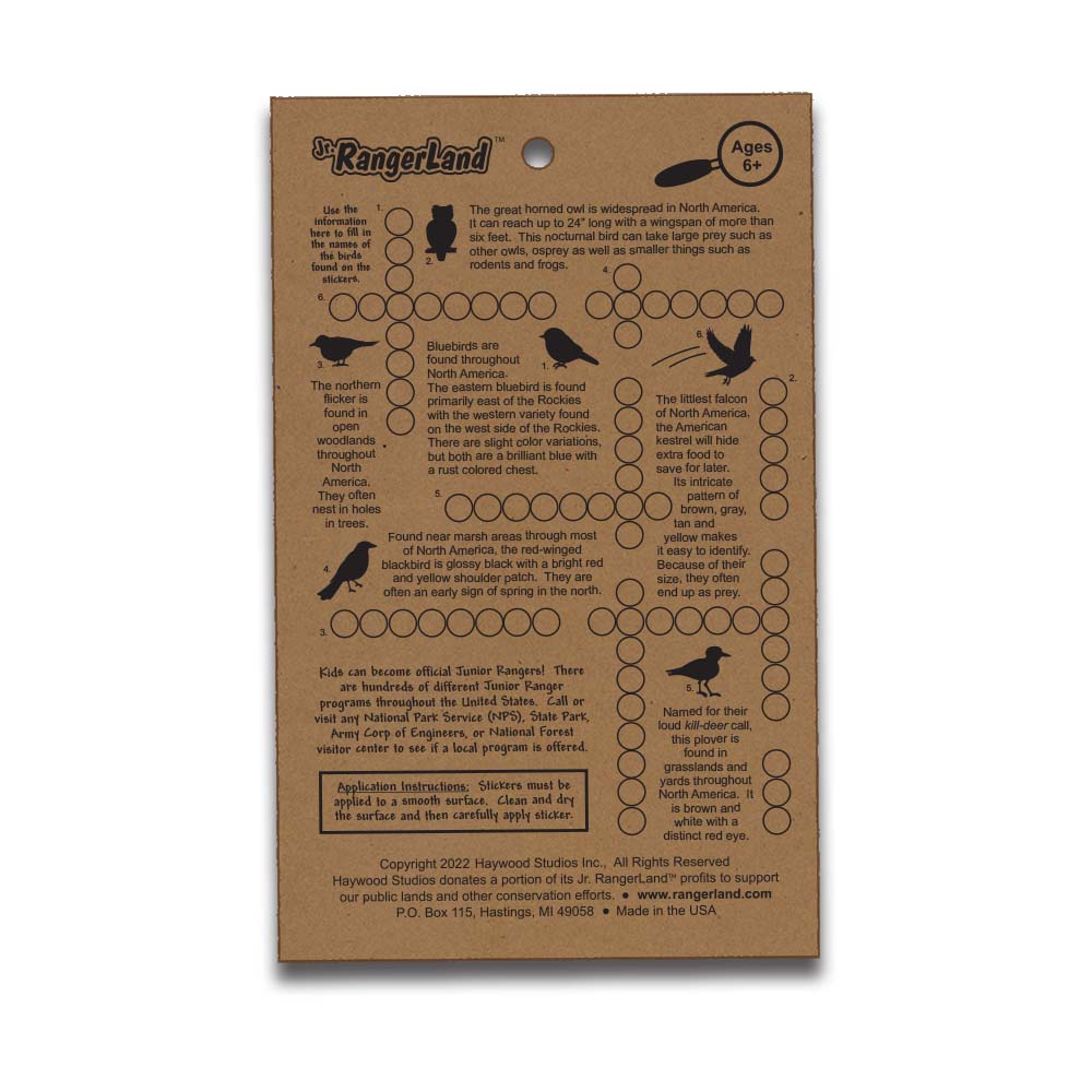 Bird Sticker Sheet