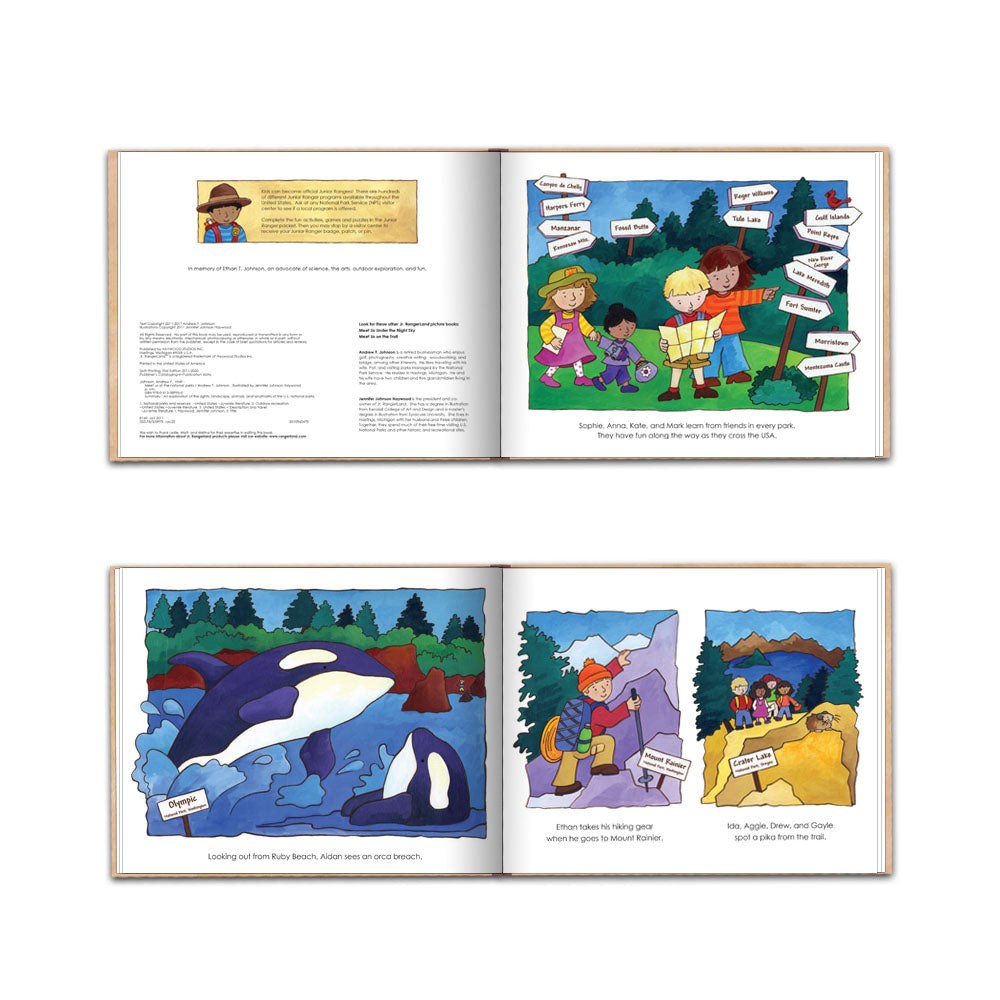 Meet Us at the National Parks Picture Book