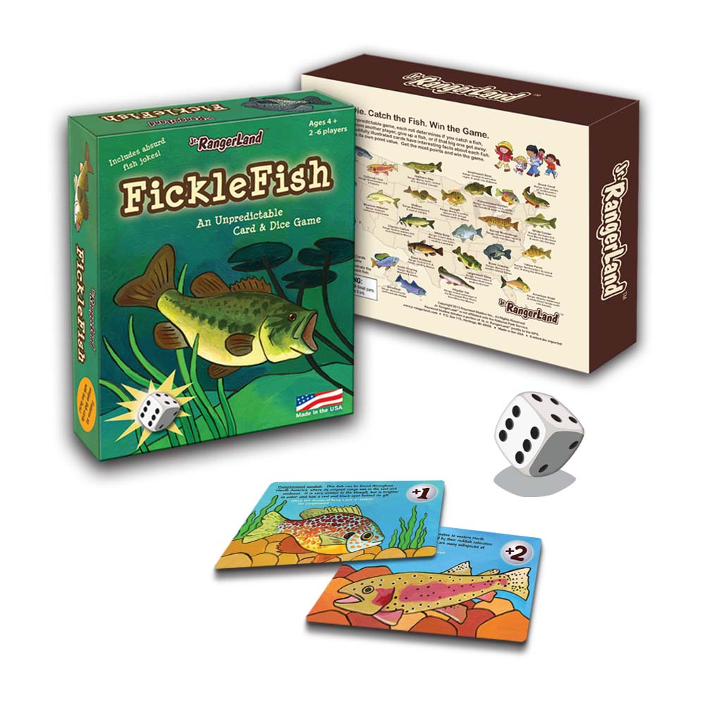 Fickle Fish Card and Dice Game