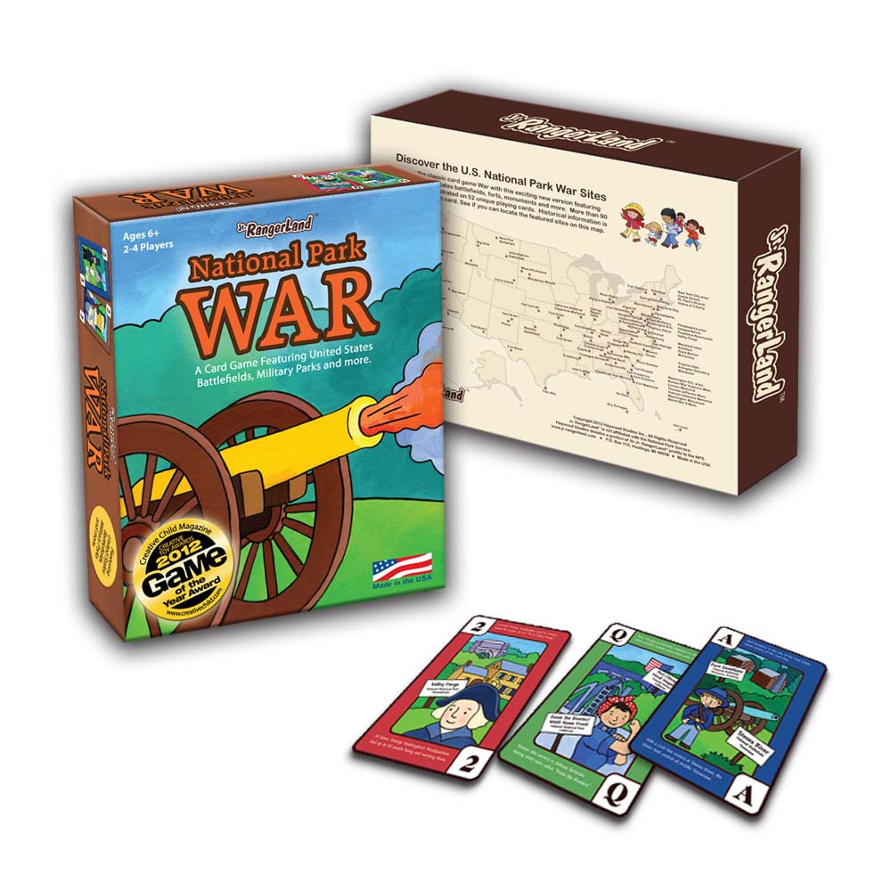 National Park War Card Game