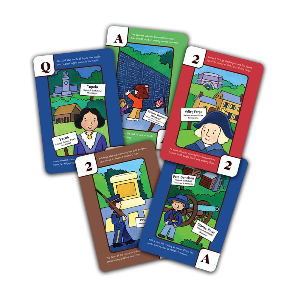 National Park War Card Game