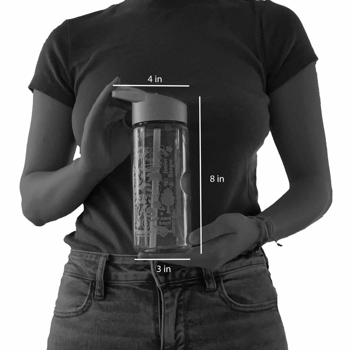 Junior Ranger Expedition Water Bottle and Activity Book - Blue