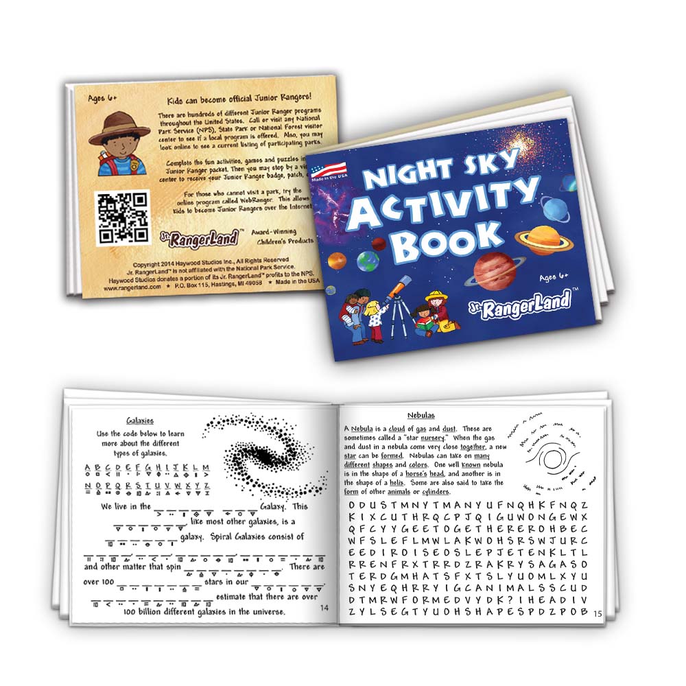 Night Sky Ultimate Flyer and Activity Book