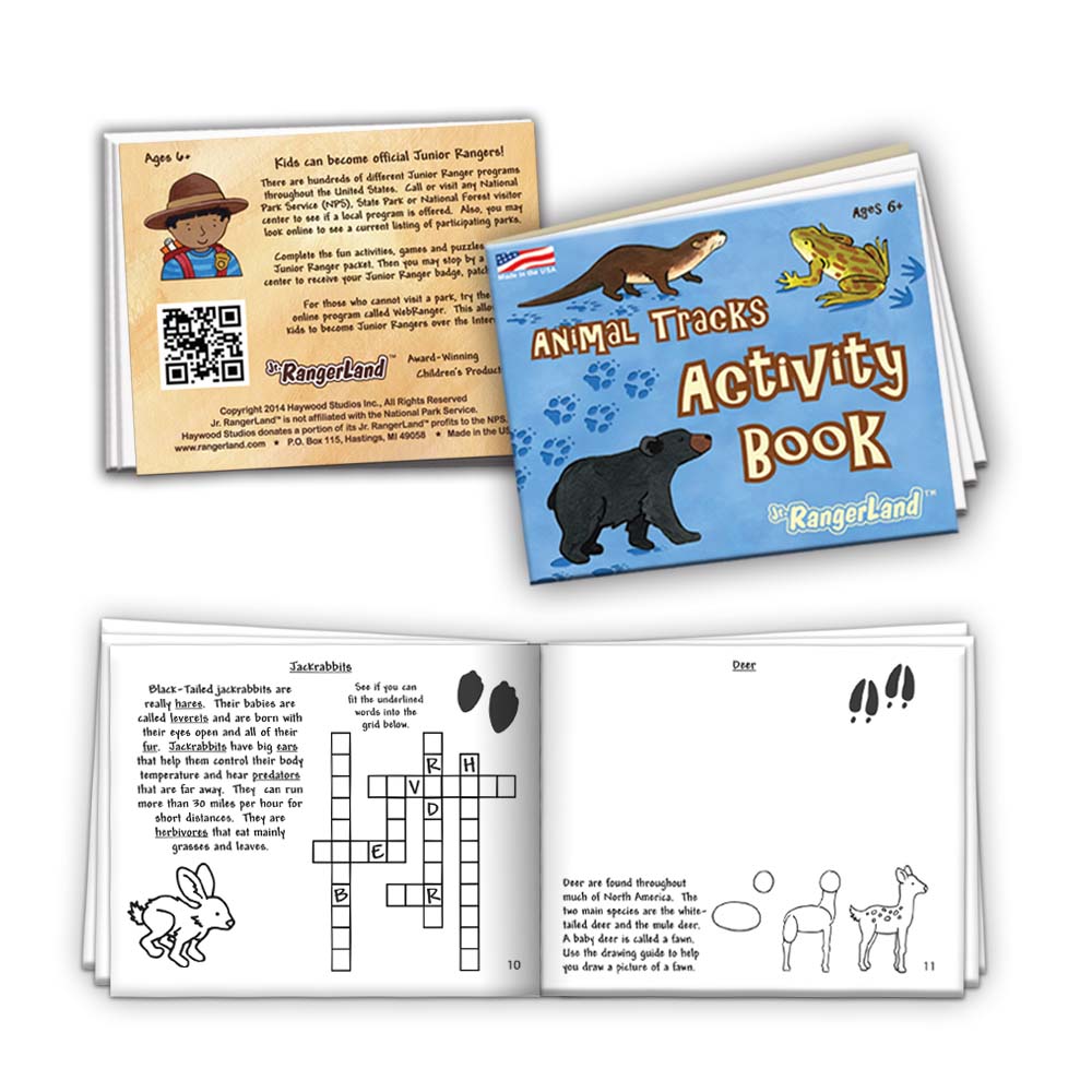 Animal Tracks Ultimate Flyer and Activity Book