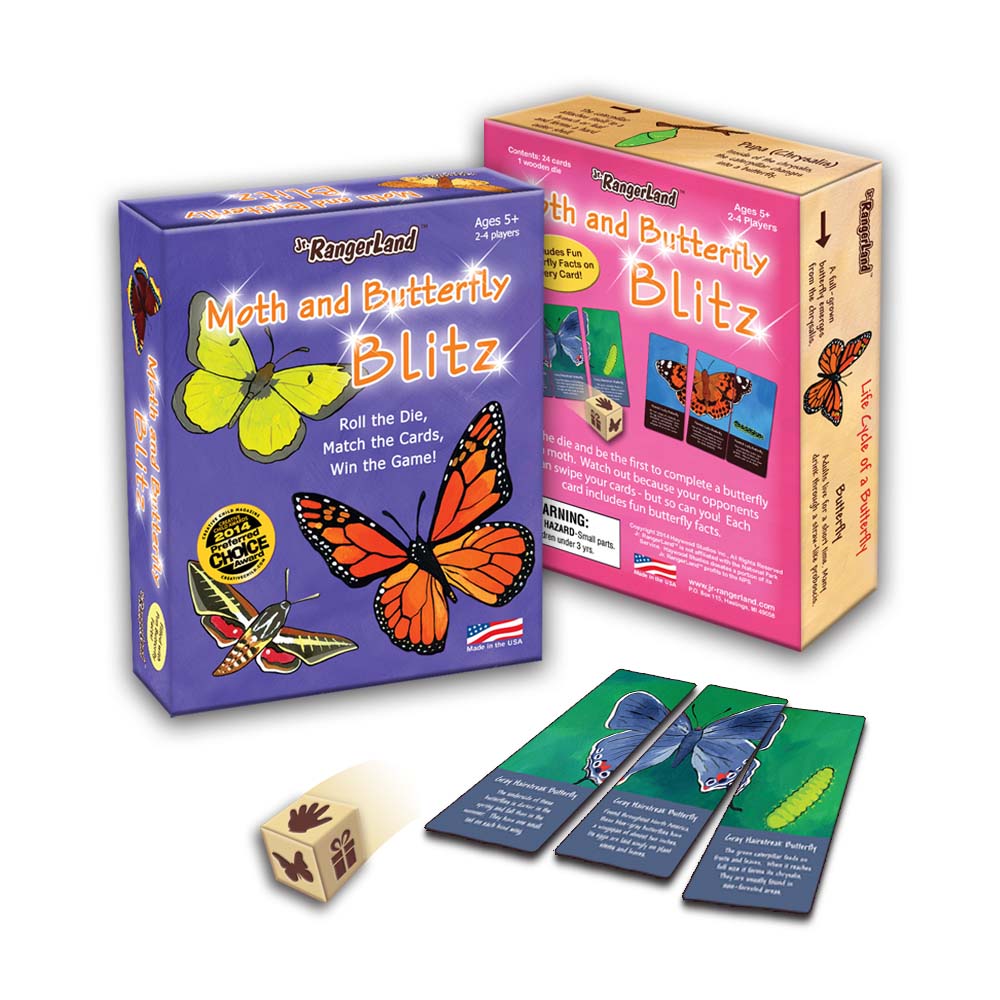 Moth and Butterfly Blitz Card Game