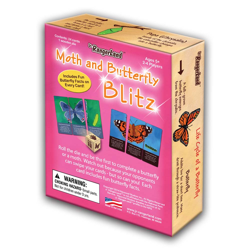 Moth and Butterfly Blitz Card Game