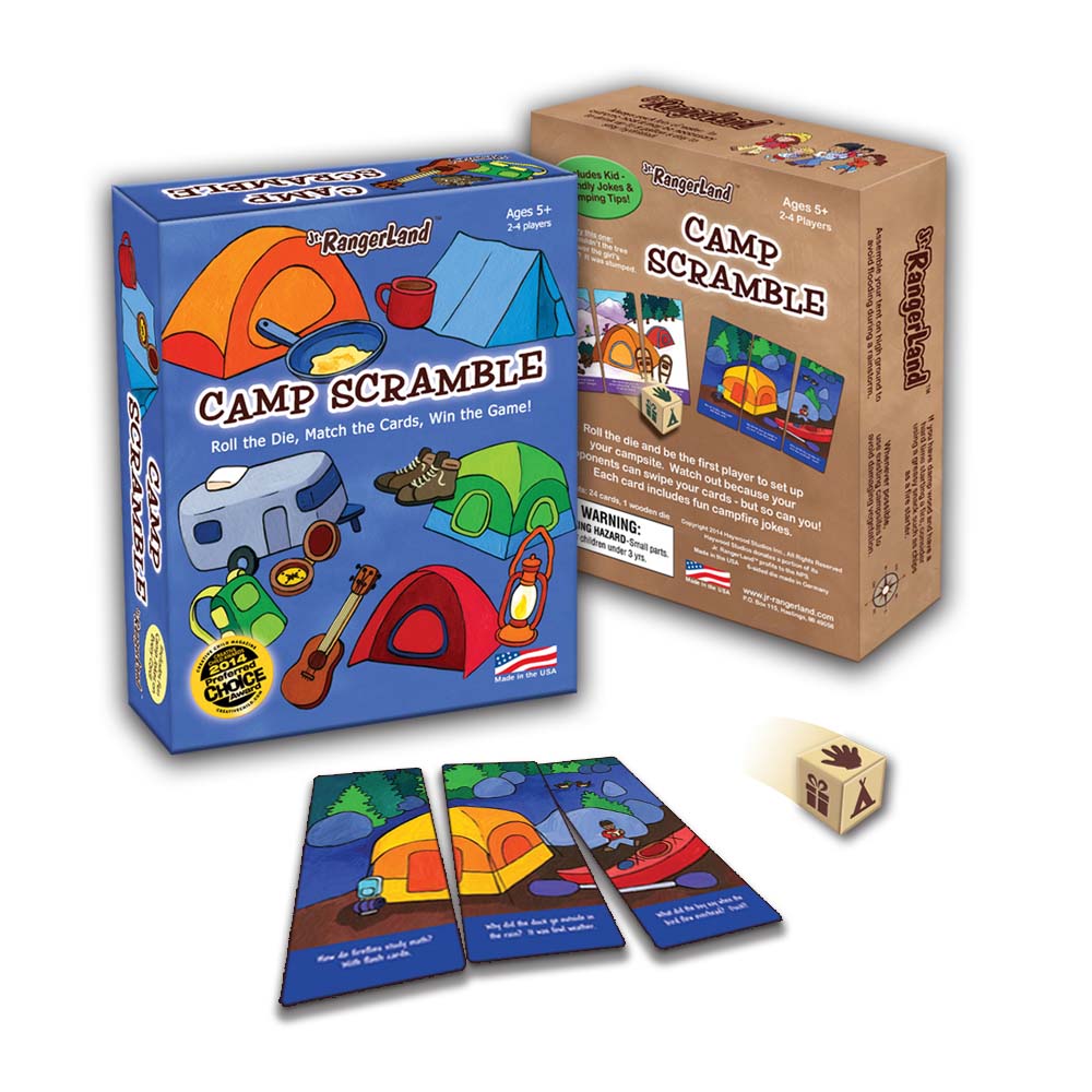 Camp Scramble Card Game