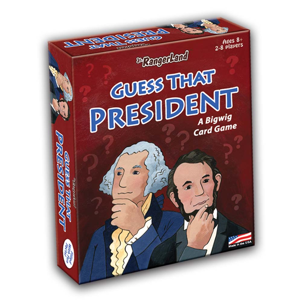 Guess That President Trivia Card Game