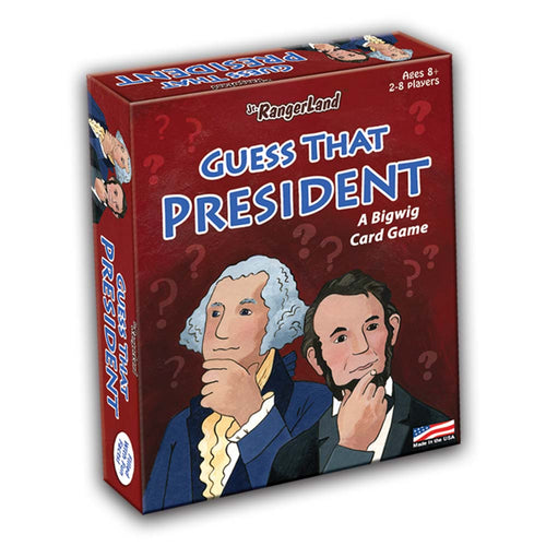 Guess That President Trivia Card Game