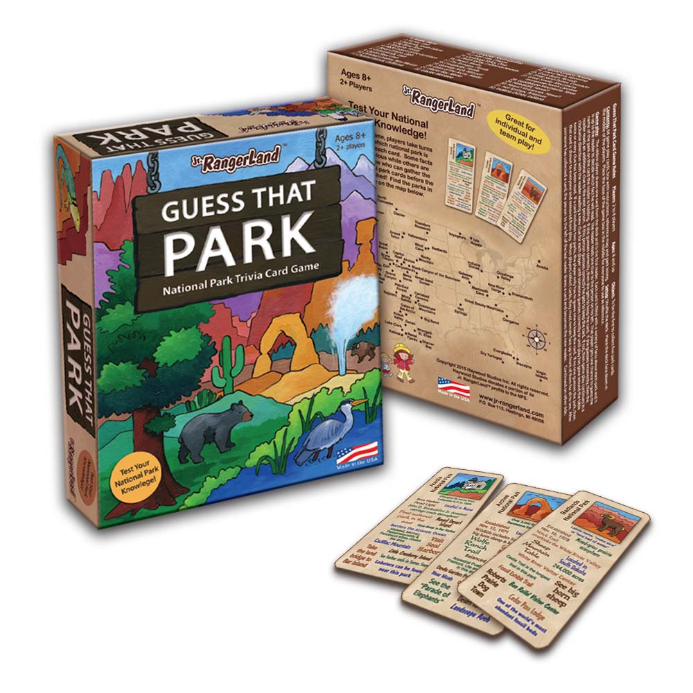 Guess That Park Trivia Card Game
