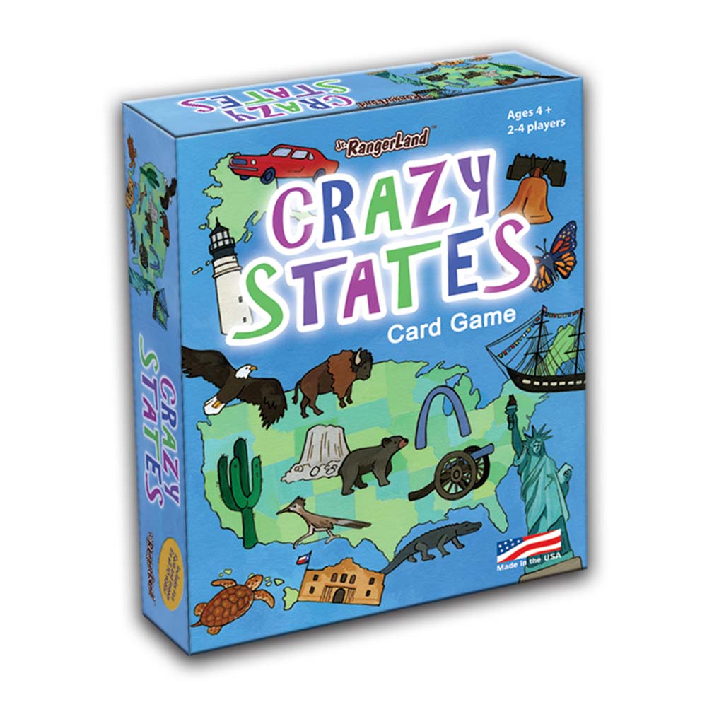 Crazy States Card Game